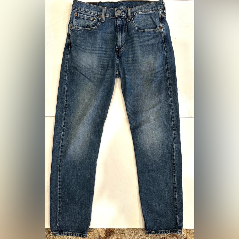 Levis 502 Men’s Straight Fit Jeans Blue Size 33x32